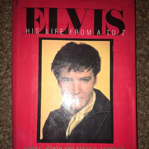 Other - Elvis: His Life From A to Z hardcover book with sleeve